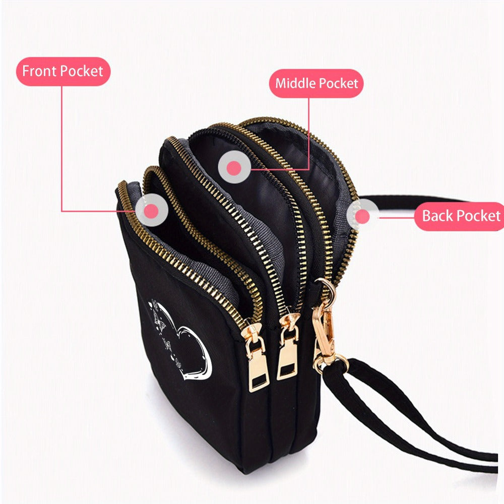 Crossbody Bag for Women – Nylon, Compact, Adjustable Strap, Lightweight – detail view 7