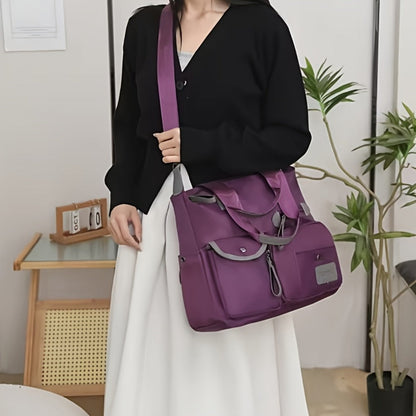 Crossbody Bag for Women – 4 Colors, Nylon, Large Capacity, Lightweight – front view