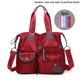 Red + Random Perfume Bottle (5pcs)