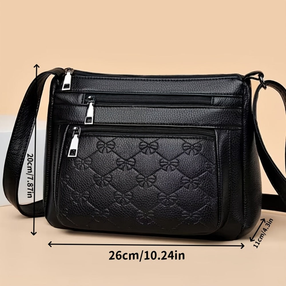 Crossbody Bag for Women – Nylon, Multi-Pocket, Large Capacity, Adjustable Strap – detail view 3
