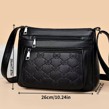 Crossbody Bag for Women – Nylon, Multi-Pocket, Large Capacity, Adjustable Strap – detail view 3