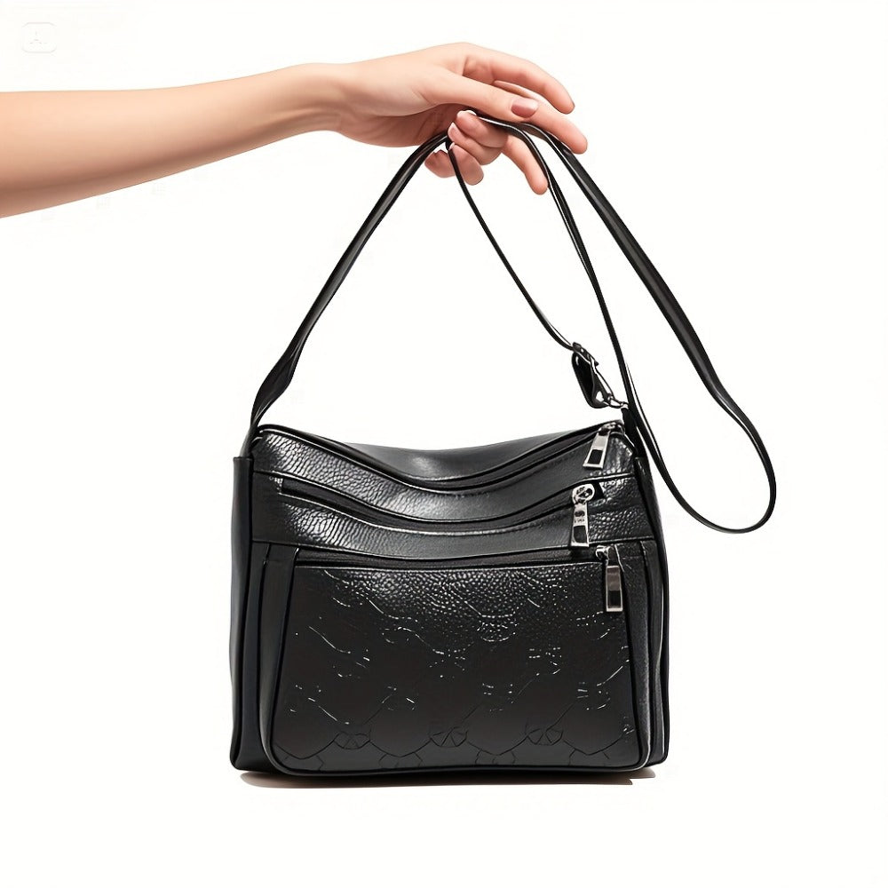 Crossbody Bag for Women – Nylon, Multi-Pocket, Large Capacity, Adjustable Strap – detail view 5