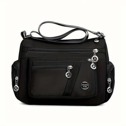 Crossbody Bag for Women – Nylon, Multi Pocket, Lightweight, Waterproof – detail view 6