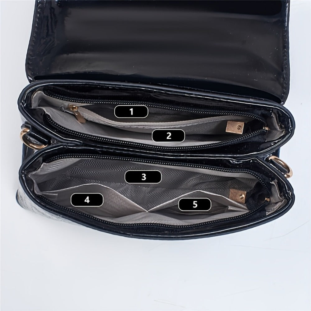 Crossbody Bag for Women – Polyester, Adjustable Strap, for Everyday Use – detail view 17