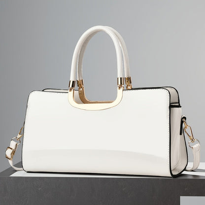 Crossbody Bag for Women – Polyester, Croc Print Glossy Evening Way – detail view 15