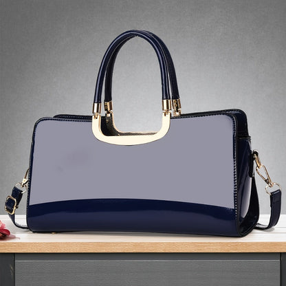 Crossbody Bag for Women – Polyester, Croc Print Glossy Evening Way – detail view 17