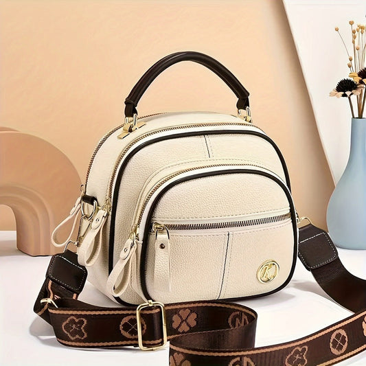 Crossbody Bag for Women – Polyester, Compact, for Work & Everyday Use – front view