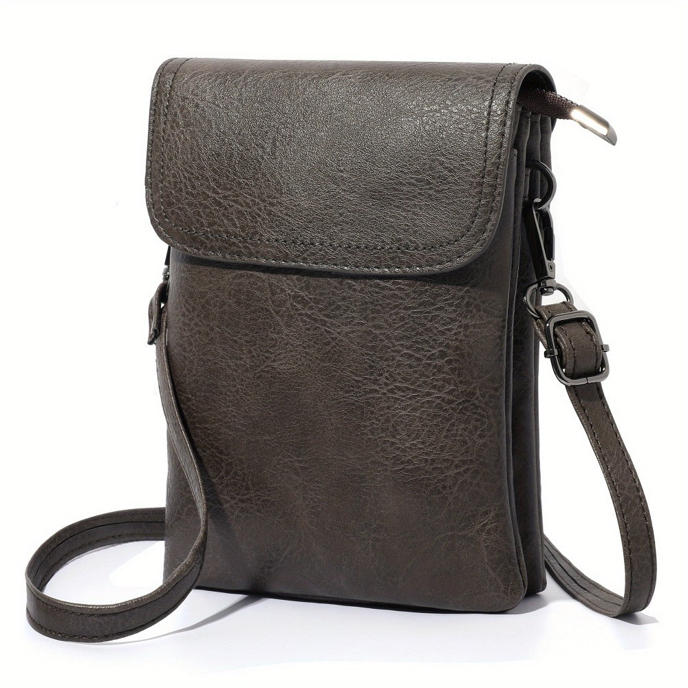 Crossbody Bag for Women – 7 Colors, PU Leather, Adjustable Strap – detail view 5