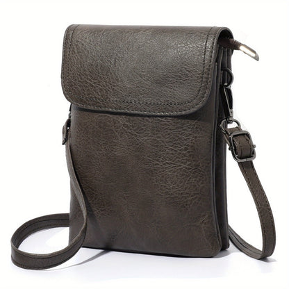 Crossbody Bag for Women – 7 Colors, PU Leather, Adjustable Strap – detail view 5