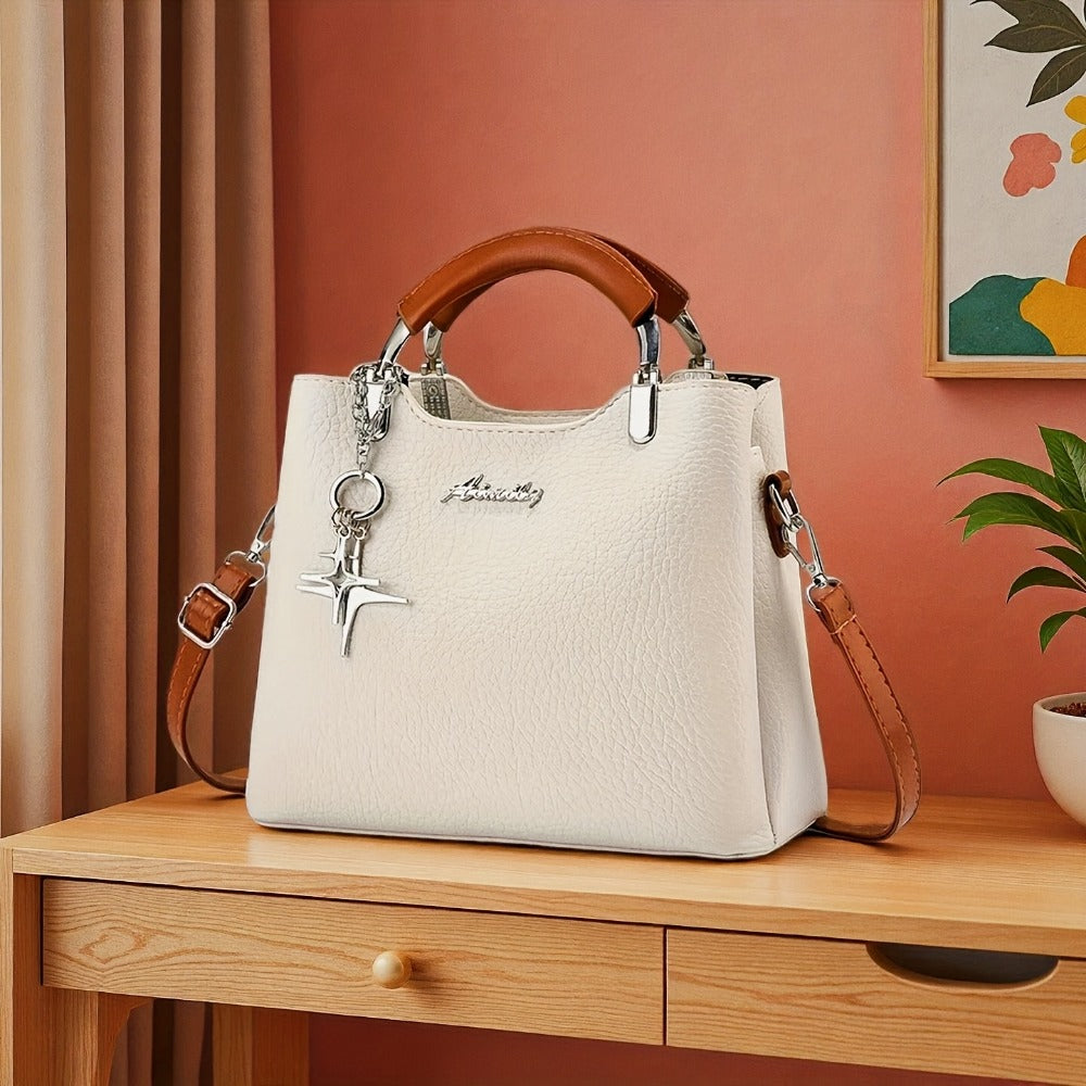 Crossbody Bag for Women – PU Leather, Adjustable Strap, for Work – detail view 14