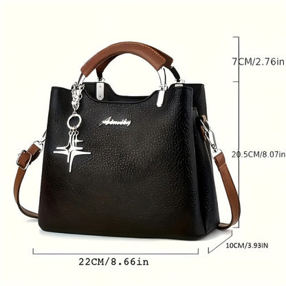 Crossbody Bag for Women – PU Leather, Adjustable Strap, for Work – detail view 6