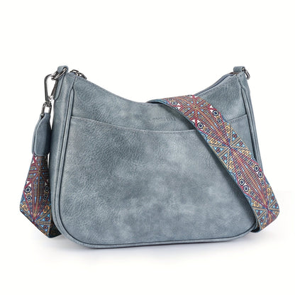 Crossbody Bag for Women – 7 Colors, PU Leather, Adjustable Strap – front view - product view 18