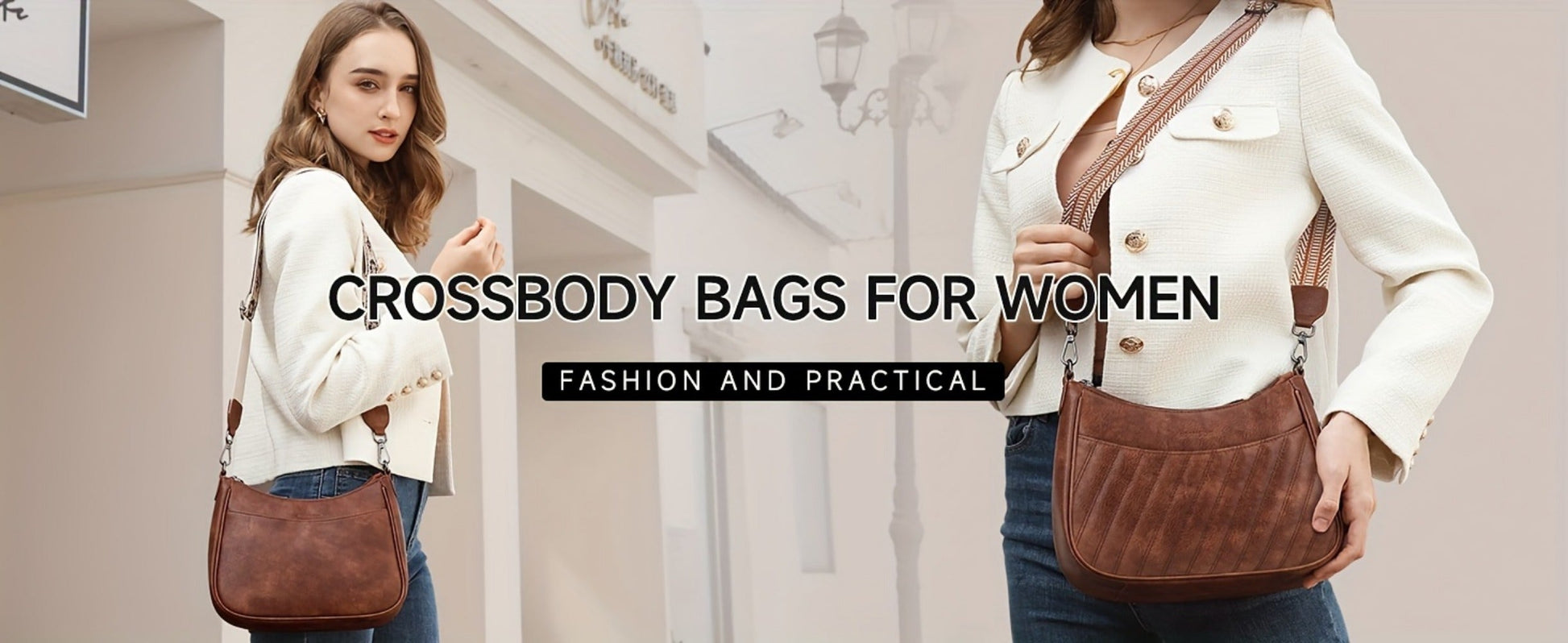 Crossbody Bag for Women – 7 Colors, PU Leather, Adjustable Strap – detail view 17