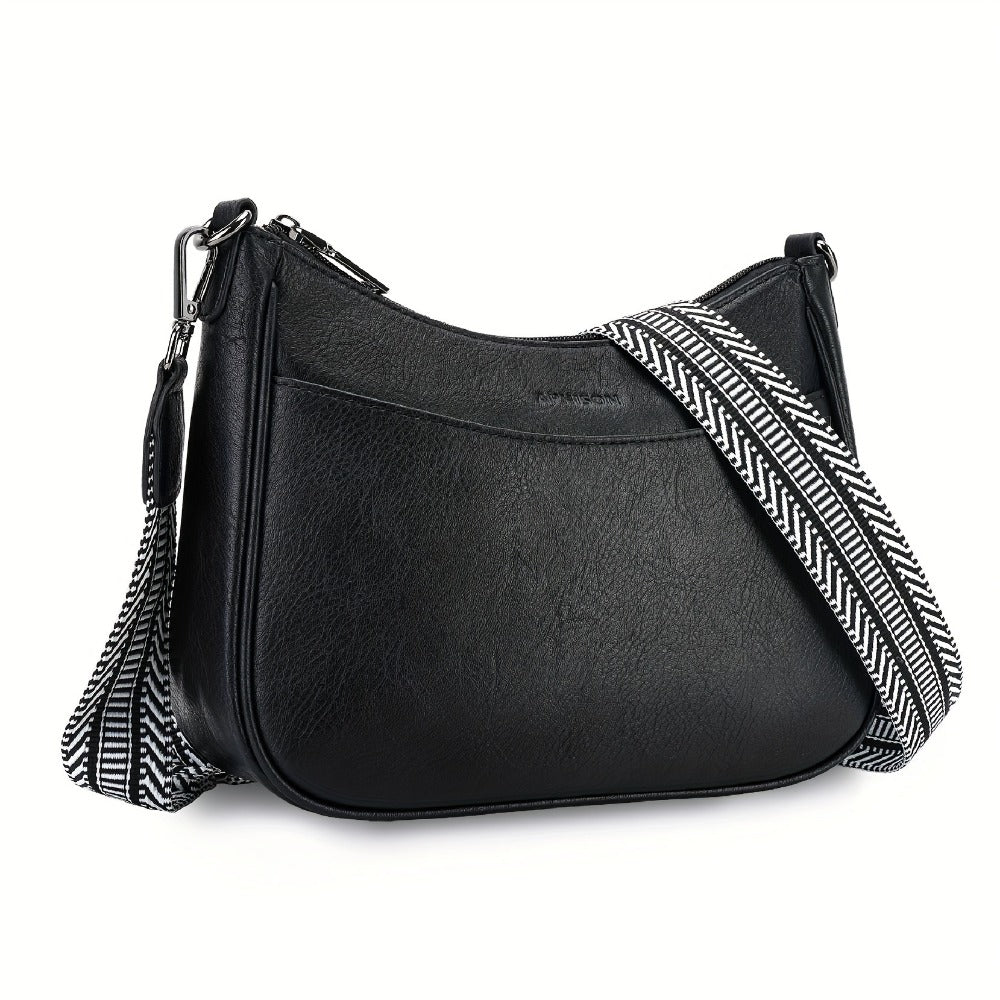 Crossbody Bag for Women – 7 Colors, PU Leather, Adjustable Strap – detail view 8