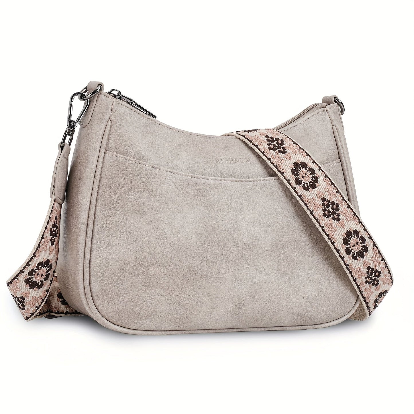 Crossbody Bag for Women – 7 Colors, PU Leather, Adjustable Strap – detail view 2