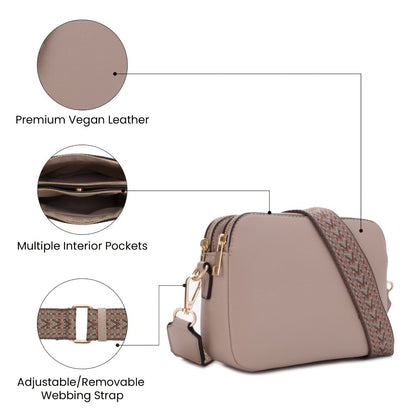 Crossbody Bag for Women – 8 Colors, PU Leather, for Everyday Use – detail view 7