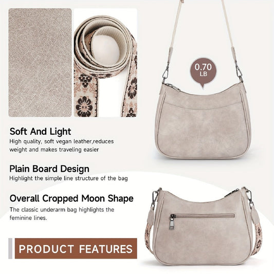 Crossbody Bag for Women – PU Leather, Adjustable Strap, for Everyday Use – detail view 5