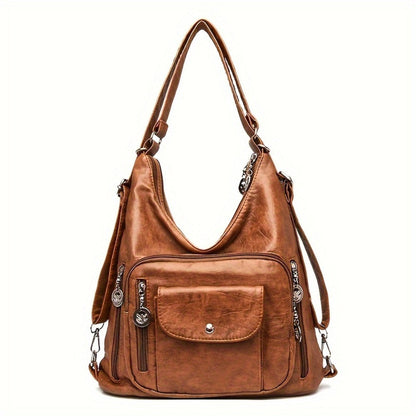 Crossbody Bag for Women – PU Leather, for Everyday Use – front view