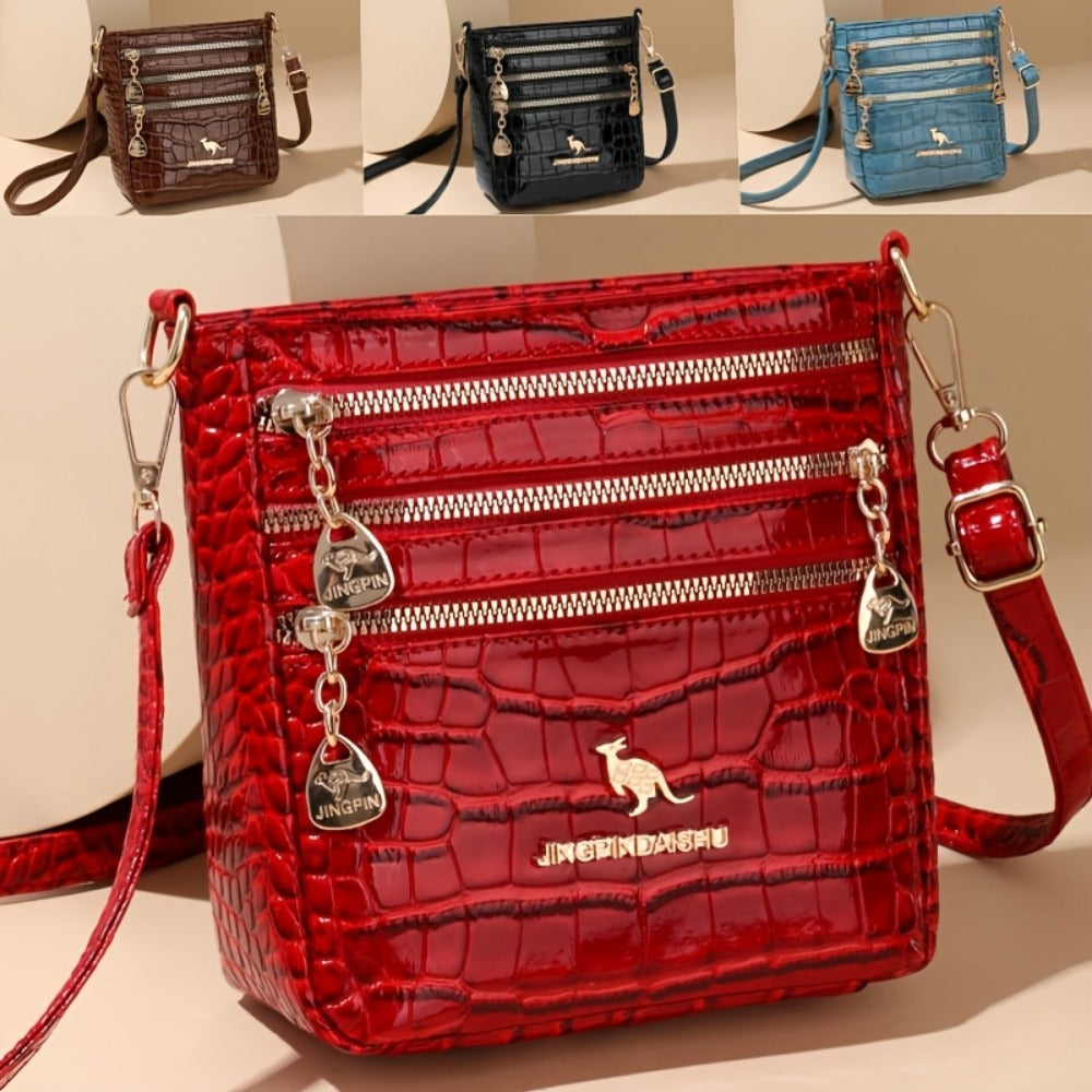 Crossbody Bag for Women – PU Leather, Adjustable Strap, Compact, for Everyday Use – detail view 7