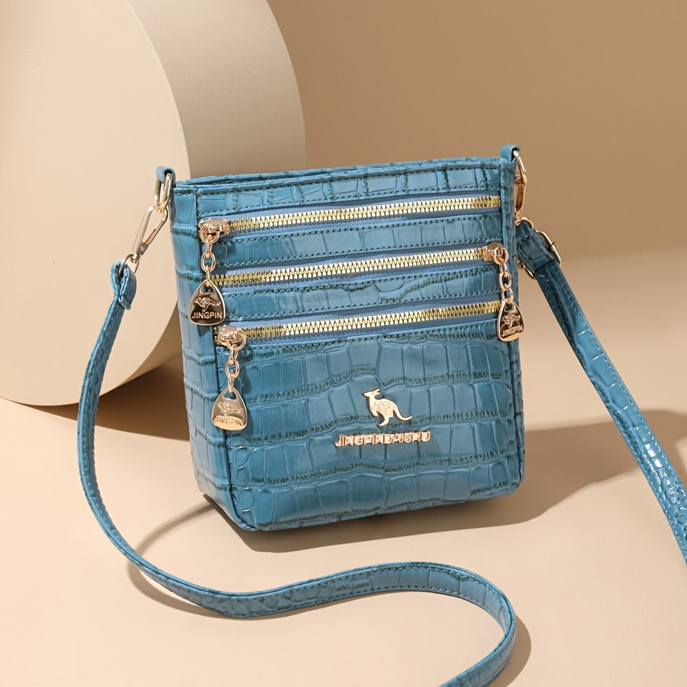 Crossbody Bag for Women – PU Leather, Adjustable Strap, Compact, for Everyday Use – detail view 8