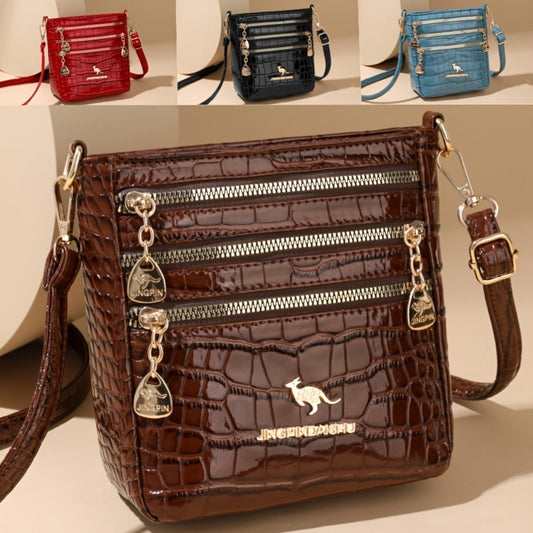 Crossbody Bag for Women – PU Leather, Adjustable Strap, Compact, for Everyday Use – front view