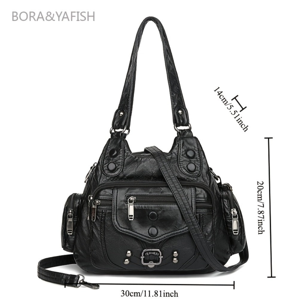 Crossbody Bag for Women – PU Leather, Large Capacity – detail view 10