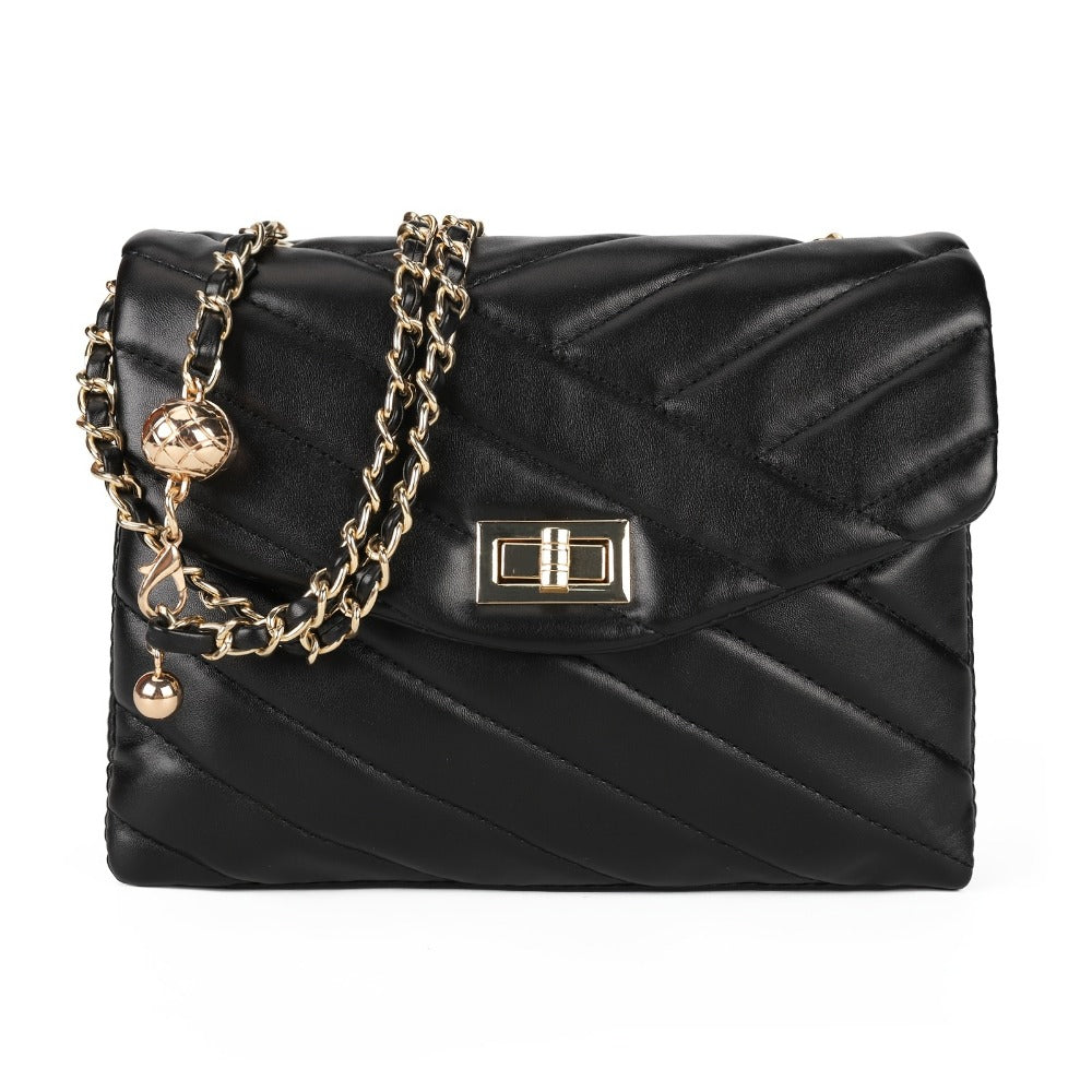 Crossbody Bag for Women – PU Leather, Quilted, for Travel & Everyday Use – detail view 8