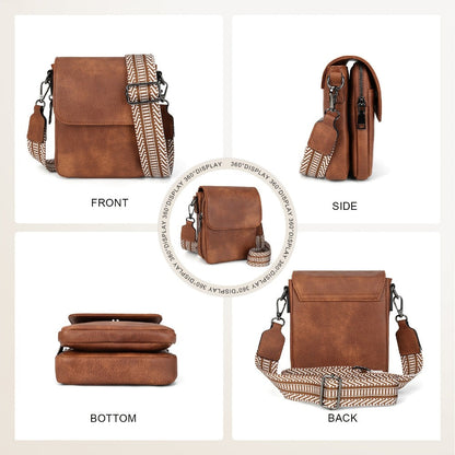 Crossbody Bag for Women – PU Leather, for Travel & Everyday Use – detail view 5