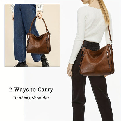 Crossbody Bag for Women – PU Leather, Adjustable Strap, for Travel & Work – detail view 16