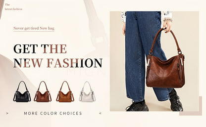 Crossbody Bag for Women – PU Leather, Adjustable Strap, for Travel & Work – detail view 17