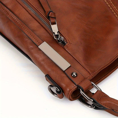 Crossbody Bag for Women – PU Leather, Adjustable Strap, for Travel & Work – detail view 18