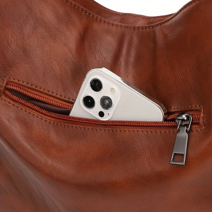 Crossbody Bag for Women – PU Leather, Adjustable Strap, for Travel & Work – detail view 19