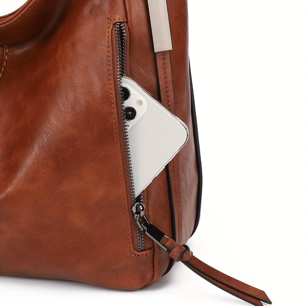 Crossbody Bag for Women – PU Leather, Adjustable Strap, for Travel & Work – detail view 20