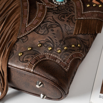 Crossbody Bag for Women – PU Leather, Multi-Pocket, for Travel & Work – detail view 13