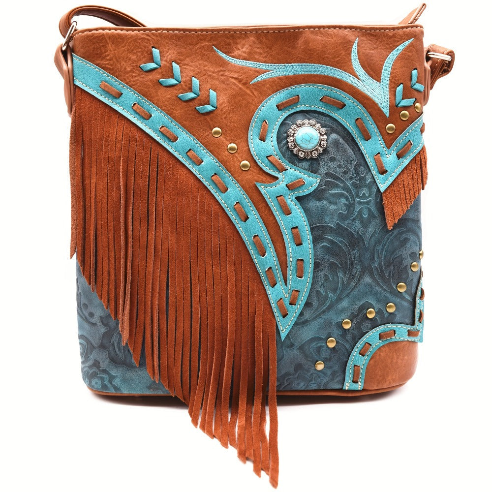 Crossbody Bag for Women – PU Leather, Multi-Pocket, for Travel & Work – detail view 15