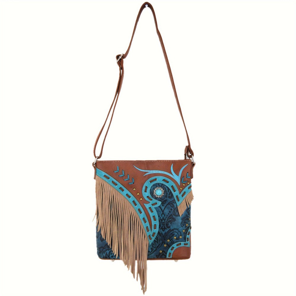 Crossbody Bag for Women – PU Leather, Multi-Pocket, for Travel & Work – detail view 17