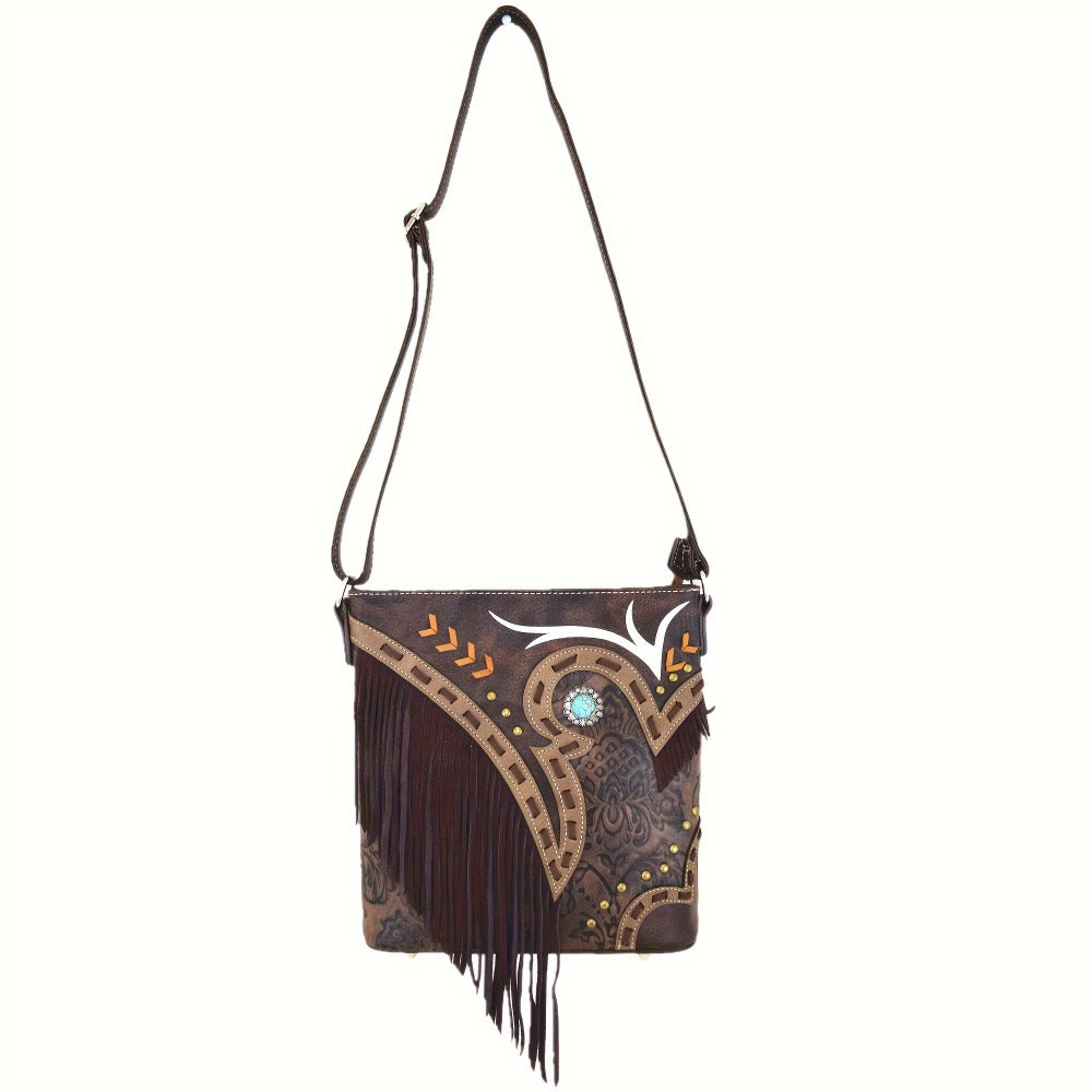 Crossbody Bag for Women – PU Leather, Multi-Pocket, for Travel & Work – detail view 18