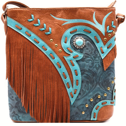 Crossbody Bag for Women – PU Leather, Multi-Pocket, for Travel & Work – detail view 4