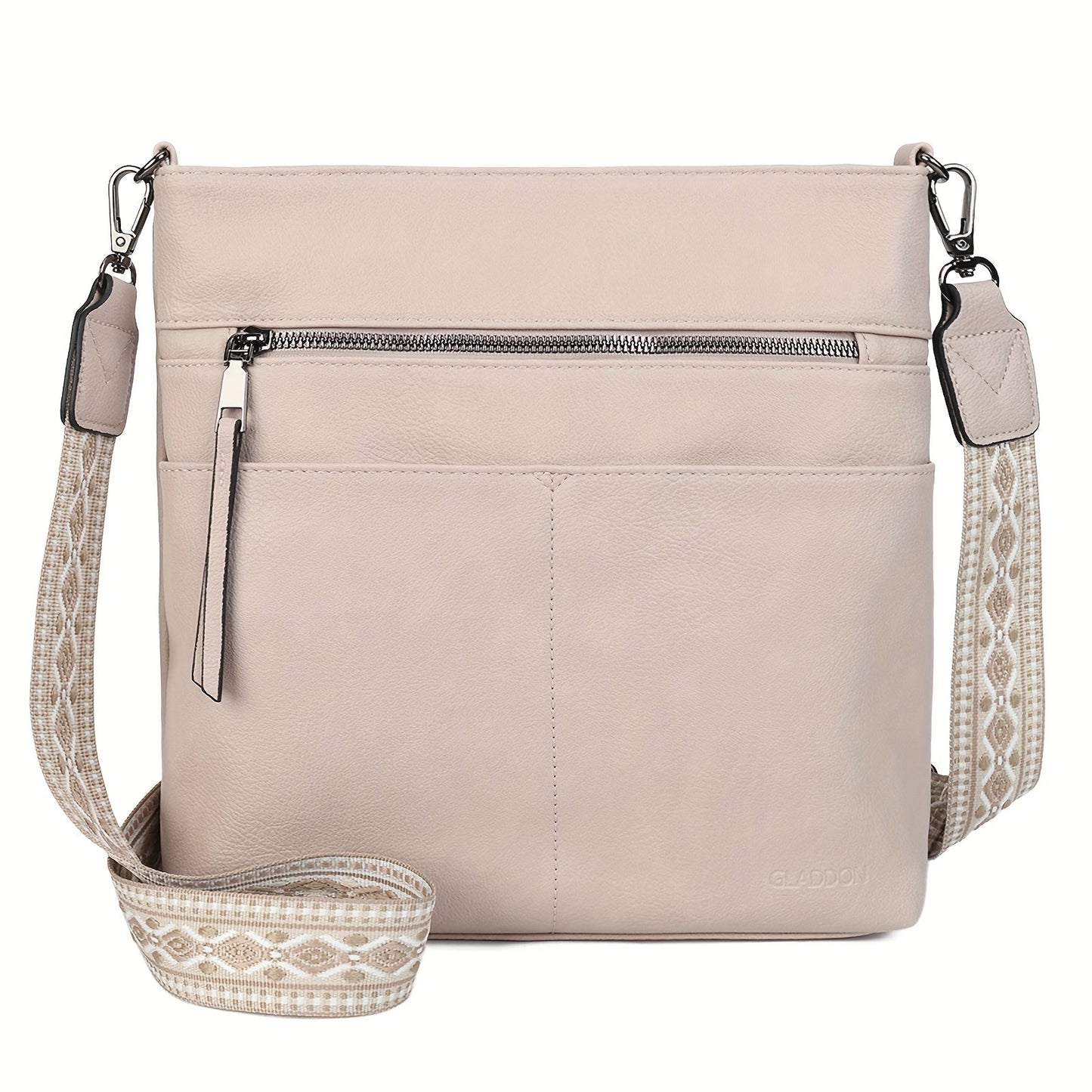 Crossbody Bag for Women – PU Leather, Large Capacity, for Travel & Work – front view - product view 22