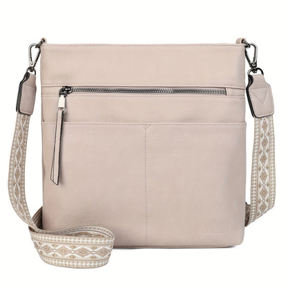 Crossbody Bag for Women – PU Leather, Large Capacity, for Travel & Work – front view - product view 22