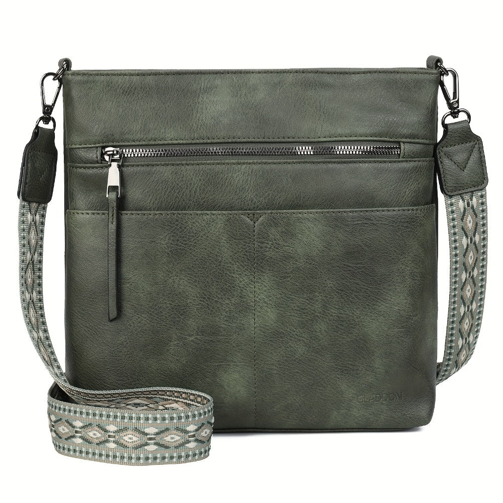 Crossbody Bag for Women – PU Leather, Large Capacity, for Travel & Work – detail view 12