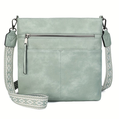 Crossbody Bag for Women – PU Leather, Large Capacity, for Travel & Work – detail view 3