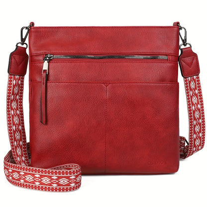 Crossbody Bag for Women – PU Leather, Large Capacity, for Travel & Work – detail view 6