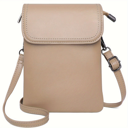 Crossbody Bag for Women – PU Leather, Adjustable Strap, Mini, for Travel – detail view 7