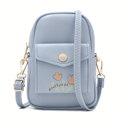 Crossbody Bag for Women – PU Leather, Adjustable Strap, Mini, for Travel – alternate view