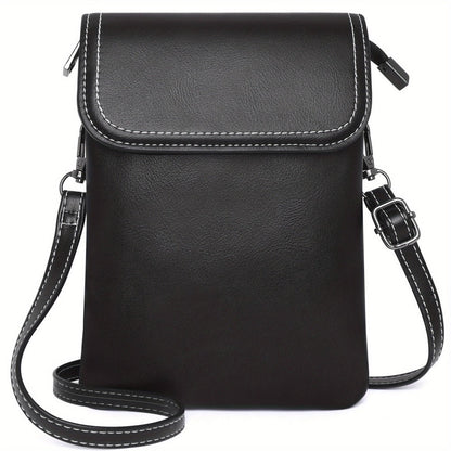 Crossbody Bag for Women – PU Leather, Adjustable Strap, Mini, for Travel – detail view 23