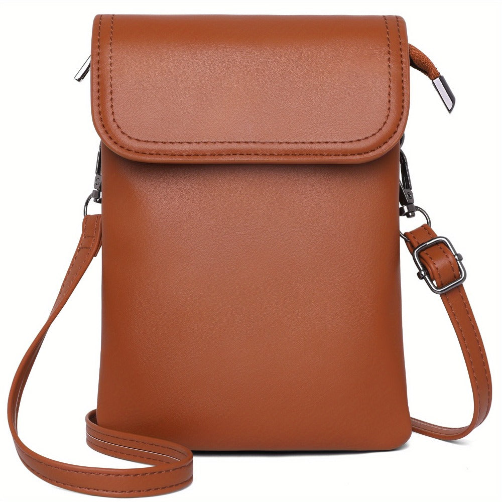Crossbody Bag for Women – PU Leather, Adjustable Strap, Mini, for Travel – detail view 25