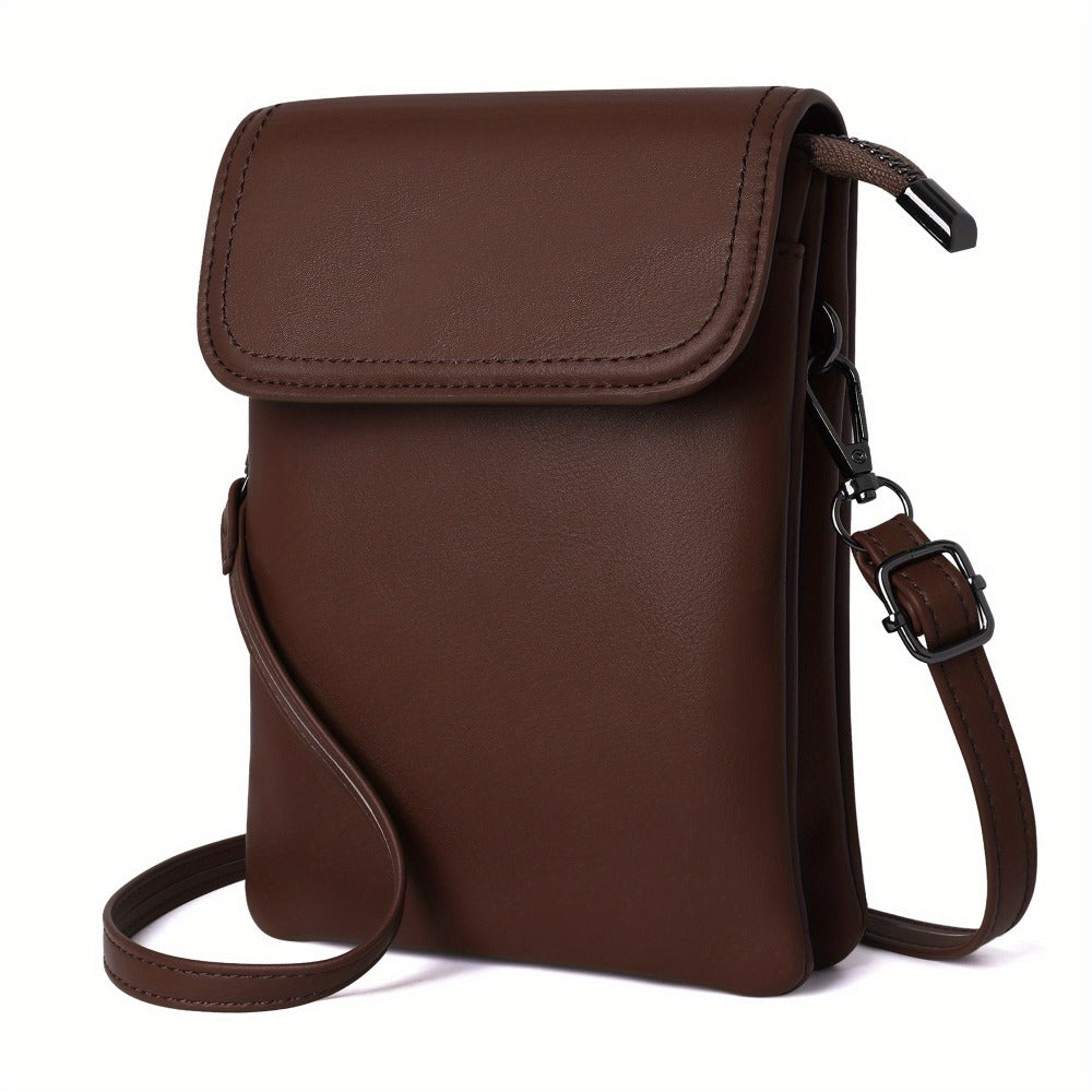 Crossbody Bag for Women – PU Leather, Adjustable Strap, Mini, for Travel – detail view 29