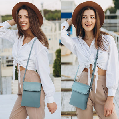 Crossbody Bag for Women – PU Leather, Adjustable Strap, Mini, for Travel – detail view 32