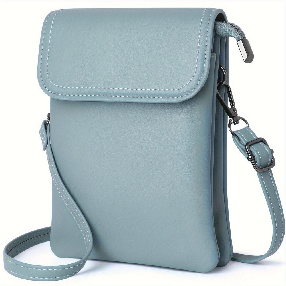 Crossbody Bag for Women – PU Leather, Adjustable Strap, Mini, for Travel – detail view 36